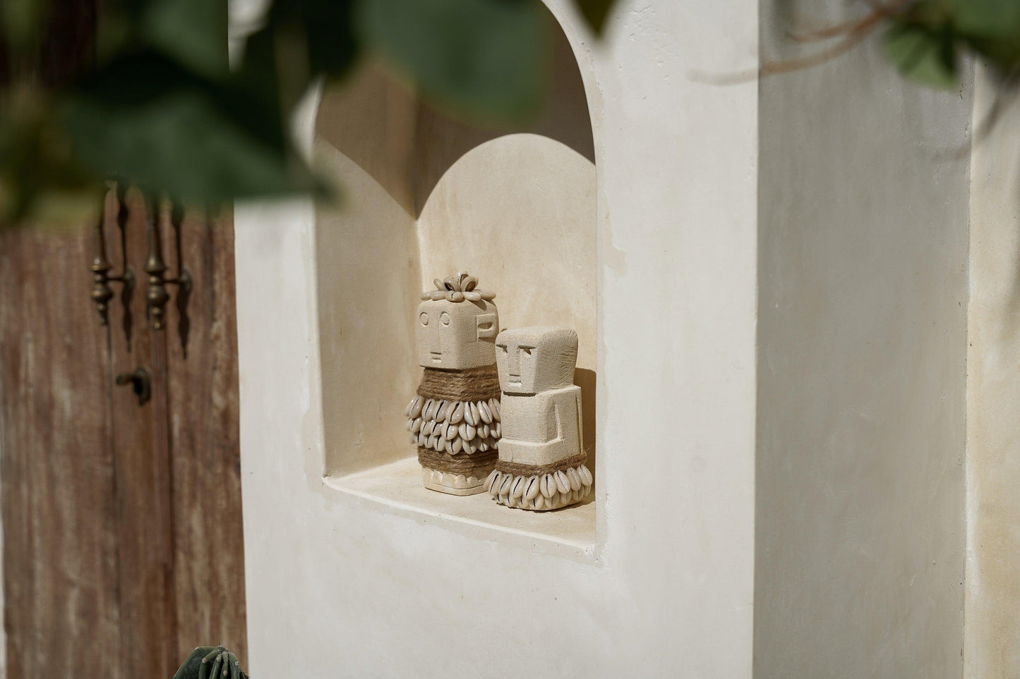 Estatuilla de piedra - Hombres de piedra boho - N.º 1