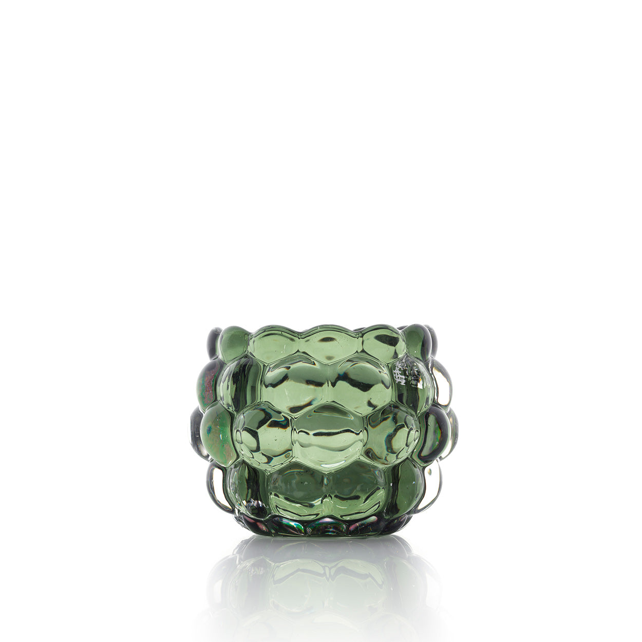 El portavelas Bubble Glow - verde