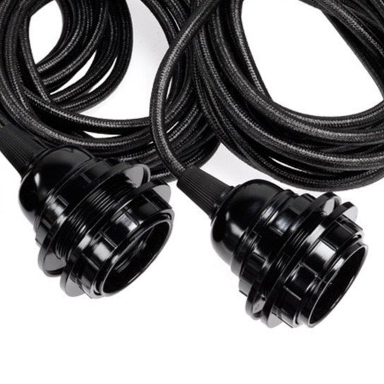 Portalámparas de techo - Negro - 3 luces