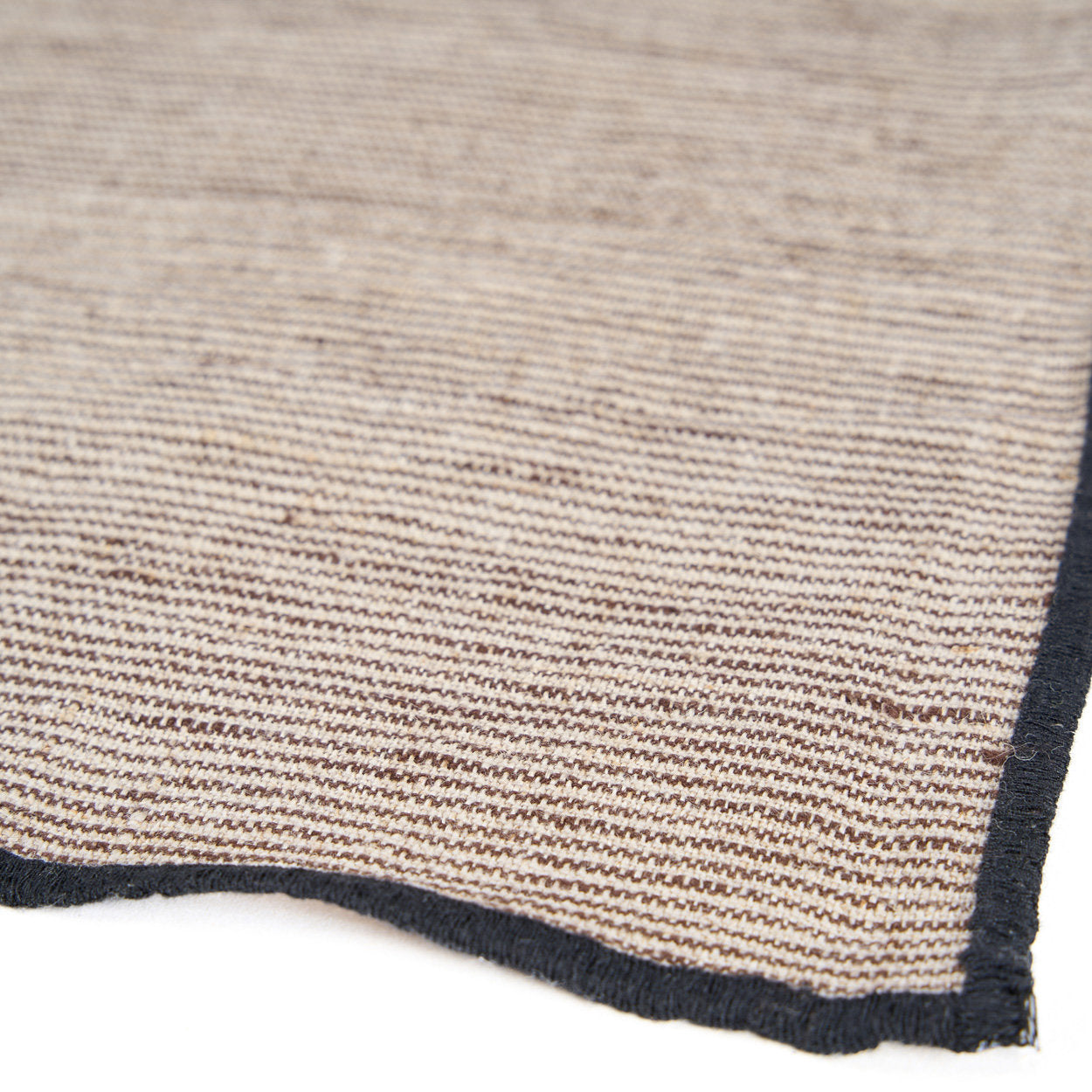 The Code servilleta de lino - negro natural - 45x45