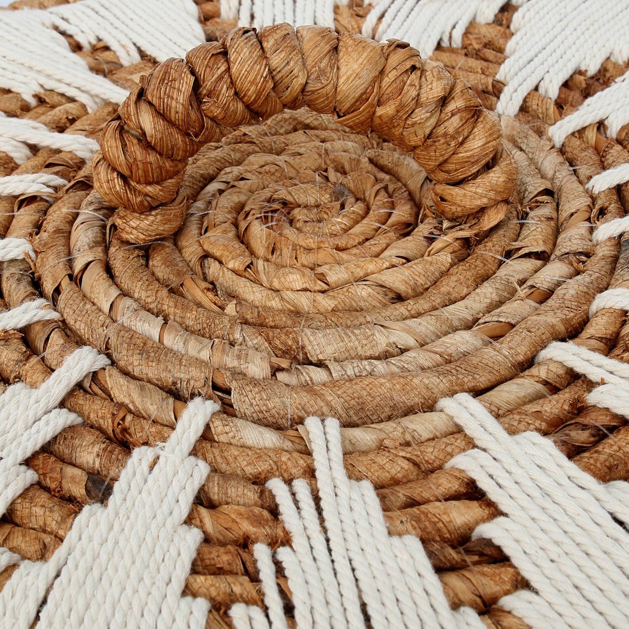 Las cestas de ropa sucia con costuras de plátano - M