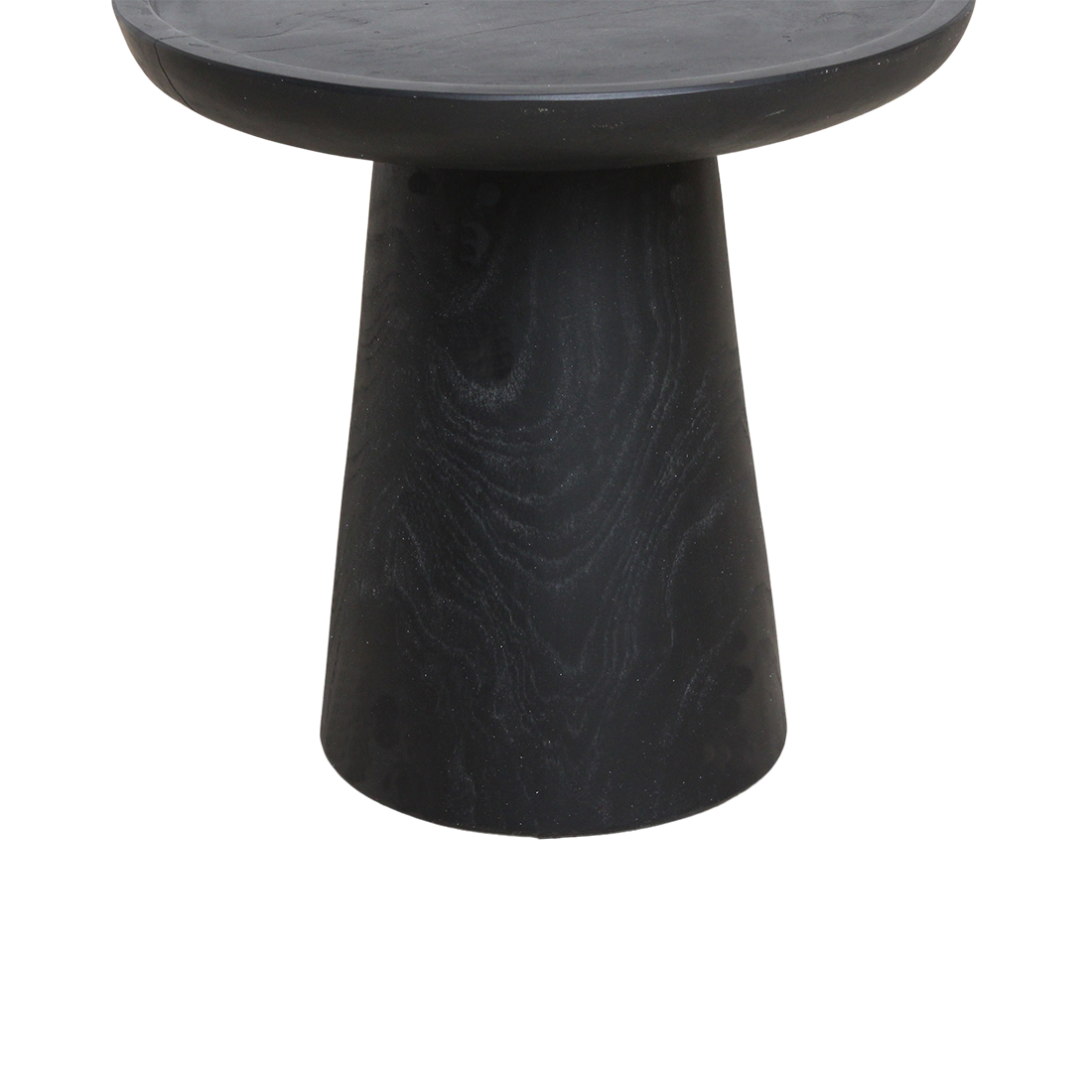 Mesa auxiliar de teca negra Dusk - negra