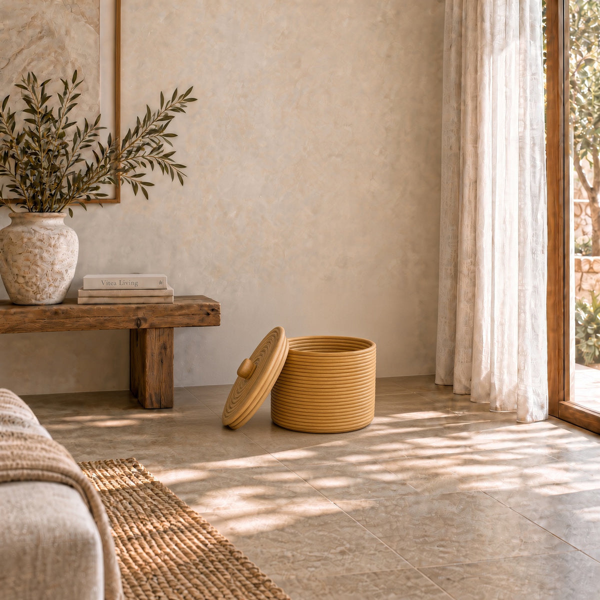 Sena Bamboe Opbergmand