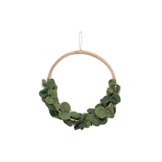 KidsDepot corona Aros de flores Eucalipto - Verde