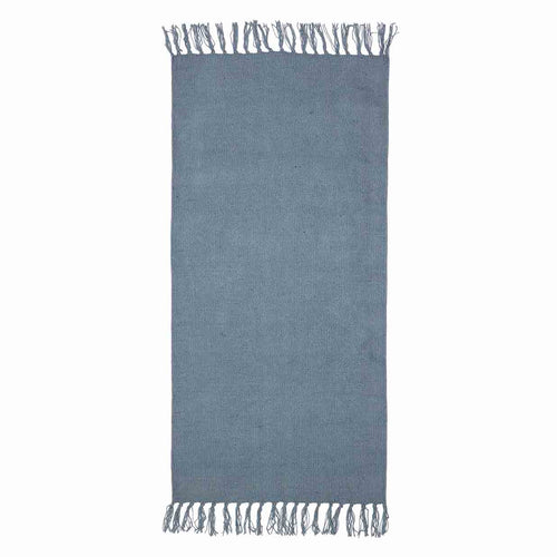 Hette, alfombra azul 70x140 cm.
