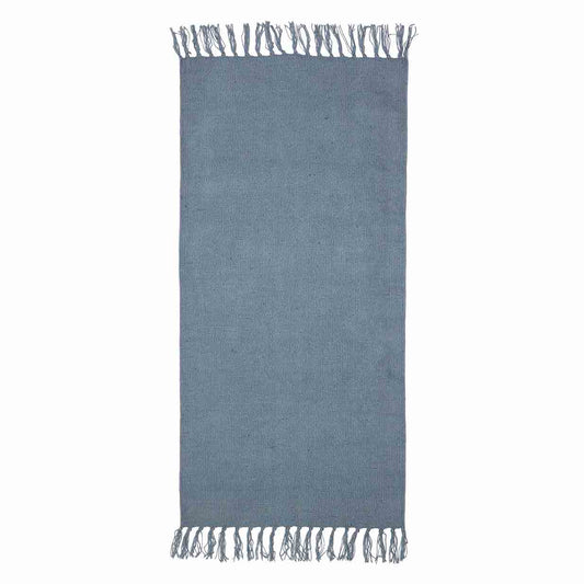 Hette, alfombra azul 70x140 cm.
