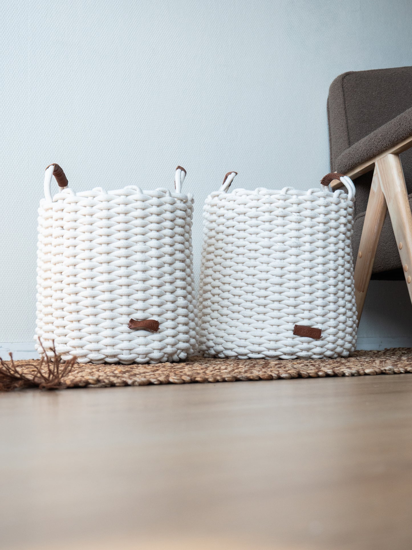 Cestas Kidsdepot Korbo L - blanco