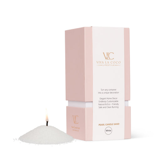 Arena para velas - Blanca
