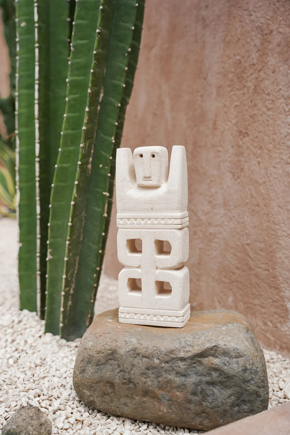 Estatua de piedra - Hombres de piedra