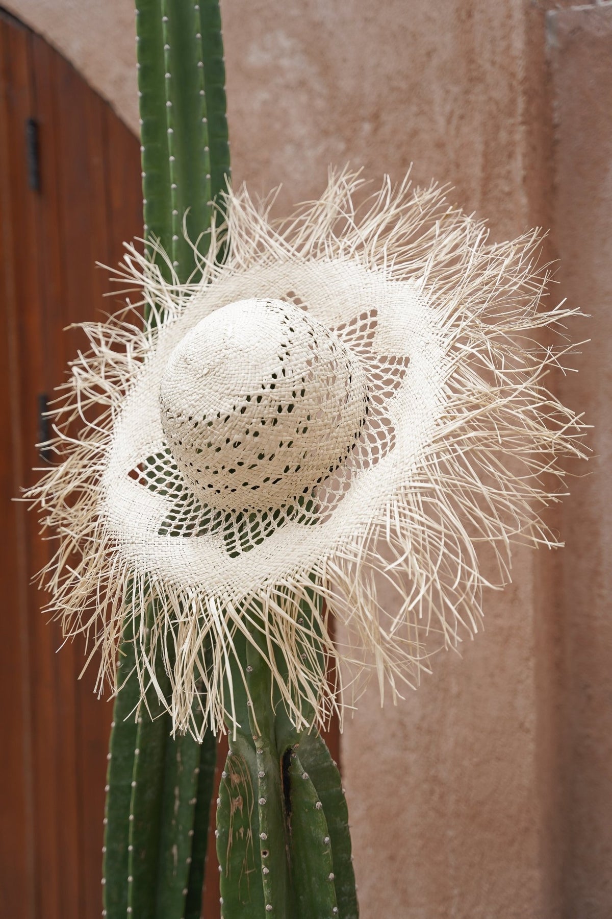 Sombrero de sol - bambú trenzado - The Pantai (60 x 10 cm)