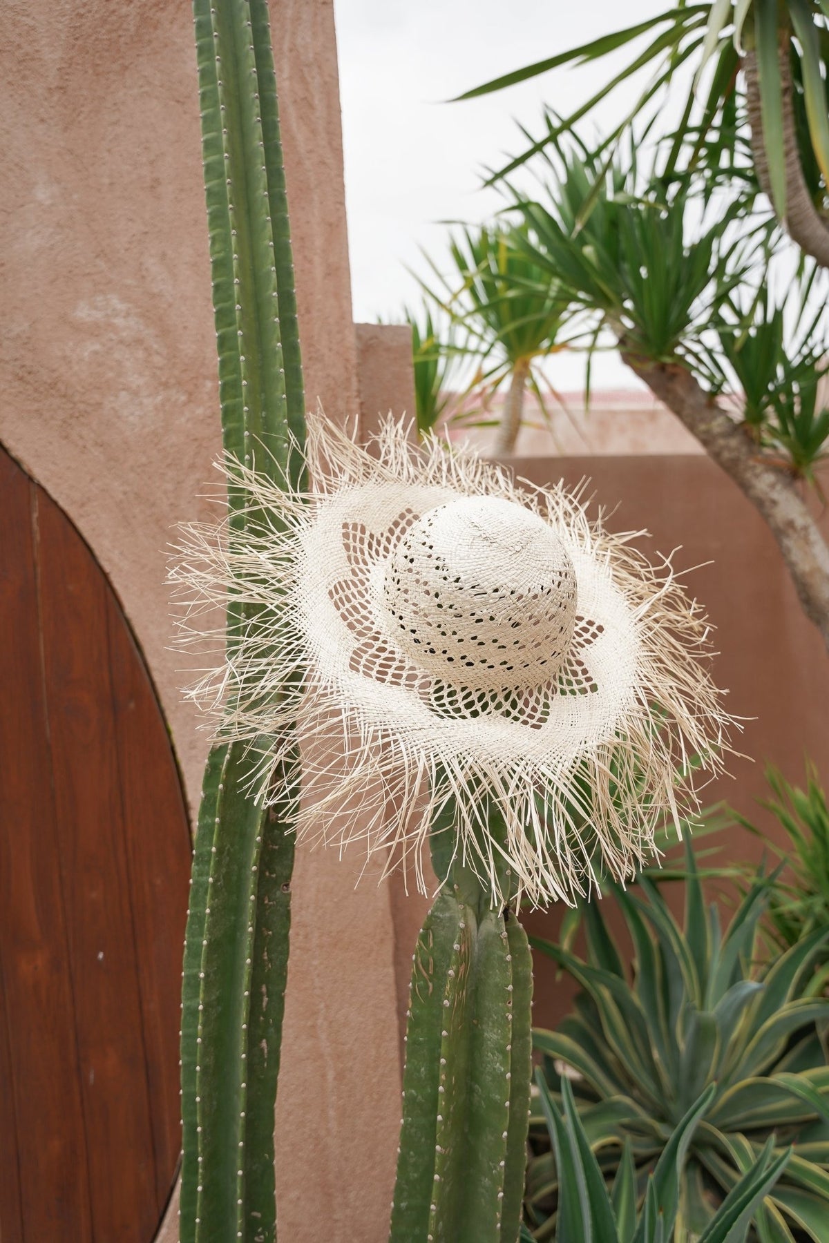 Sombrero de sol - bambú trenzado - The Pantai (60 x 10 cm)