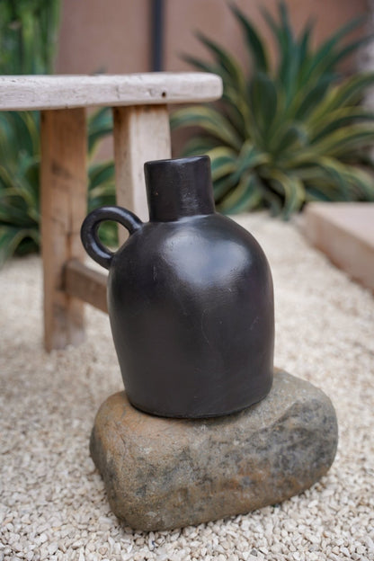 Jarrón de Terracota - El Clásico - Negro