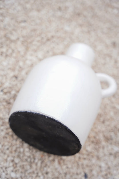 Jarrón de Terracota - El Clásico - Blanco