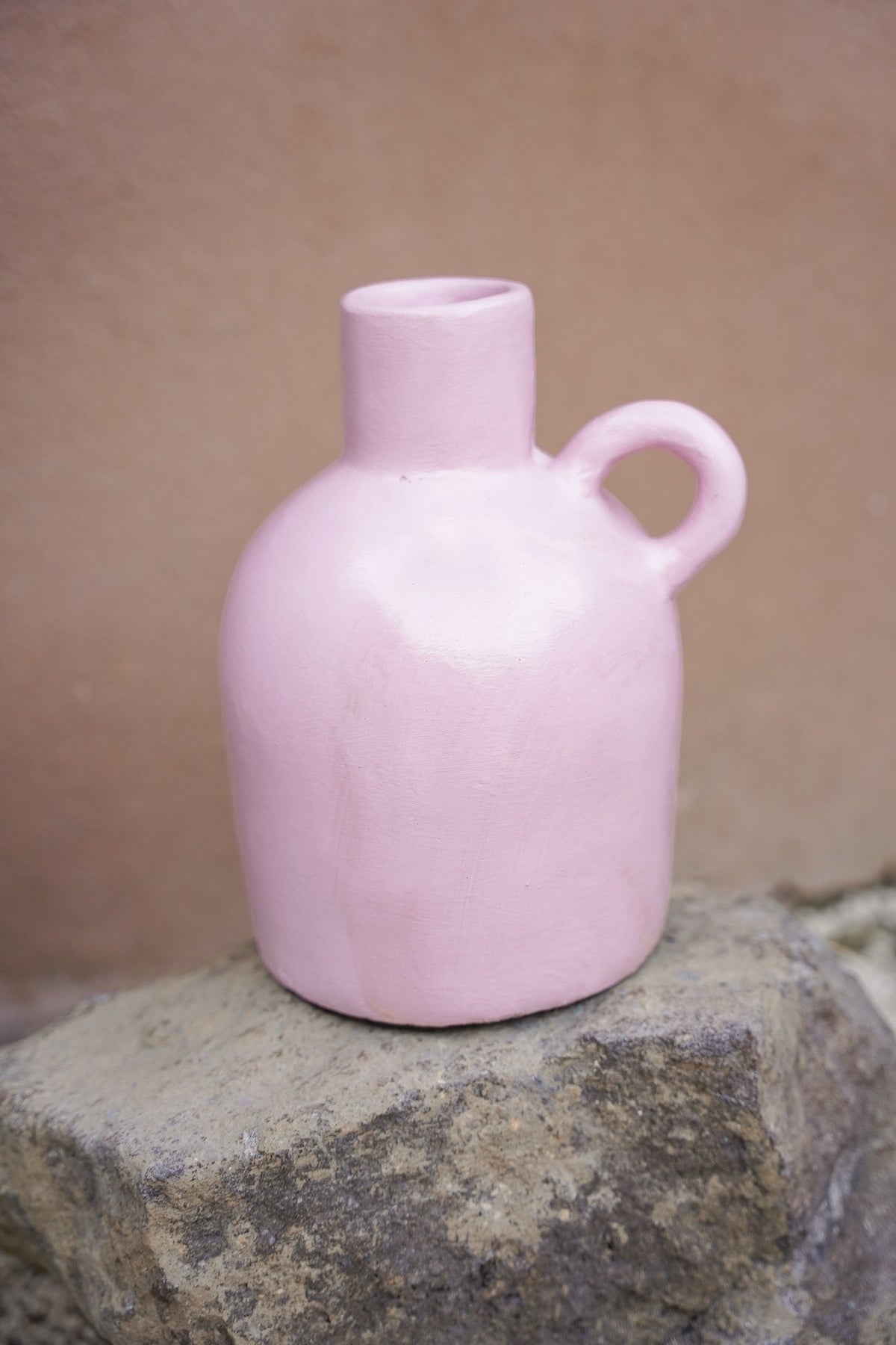 Jarrón de terracota - El clásico - Rosa