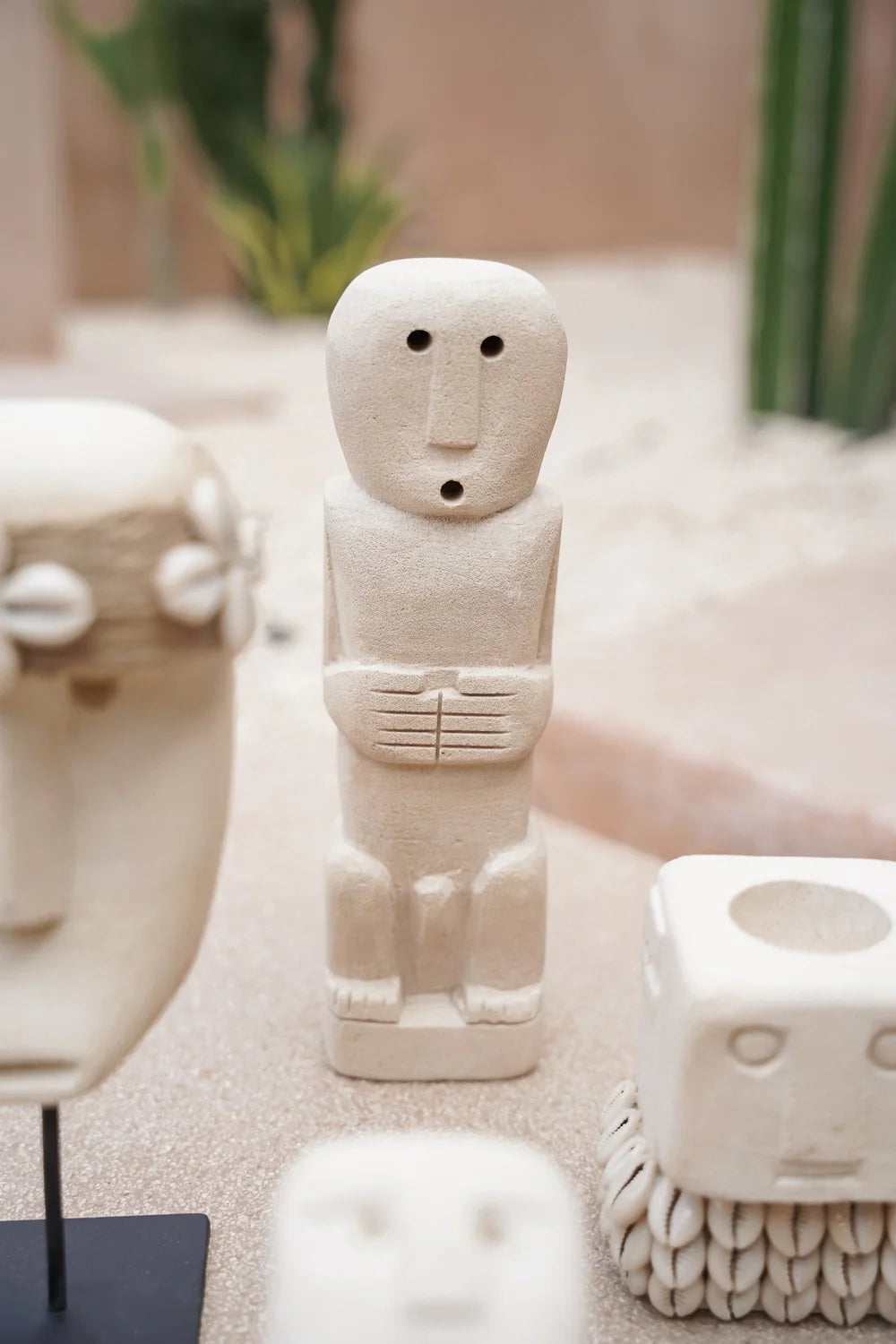 Estatua de piedra - Hombres de piedra
