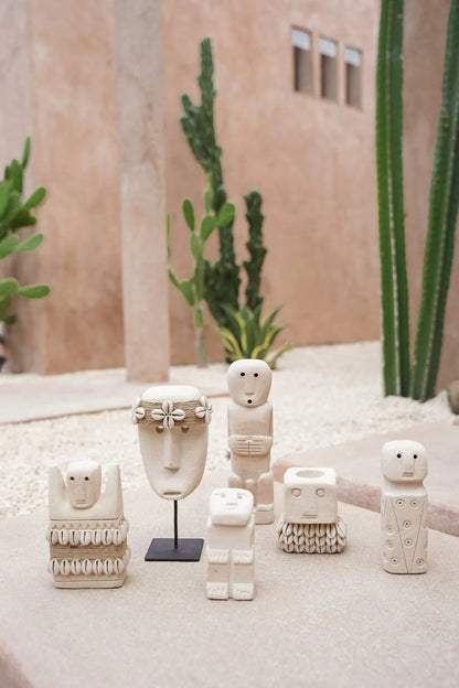 Estatua de piedra - Hombres de piedra