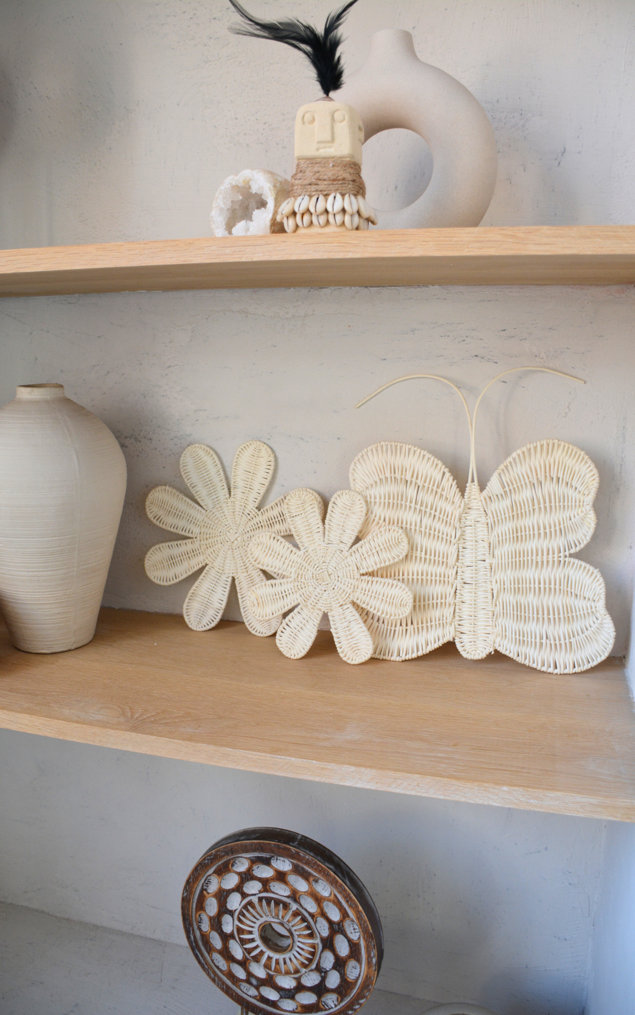 Mariposa de Ratán - Decoración de Pared - Hippie Monkey