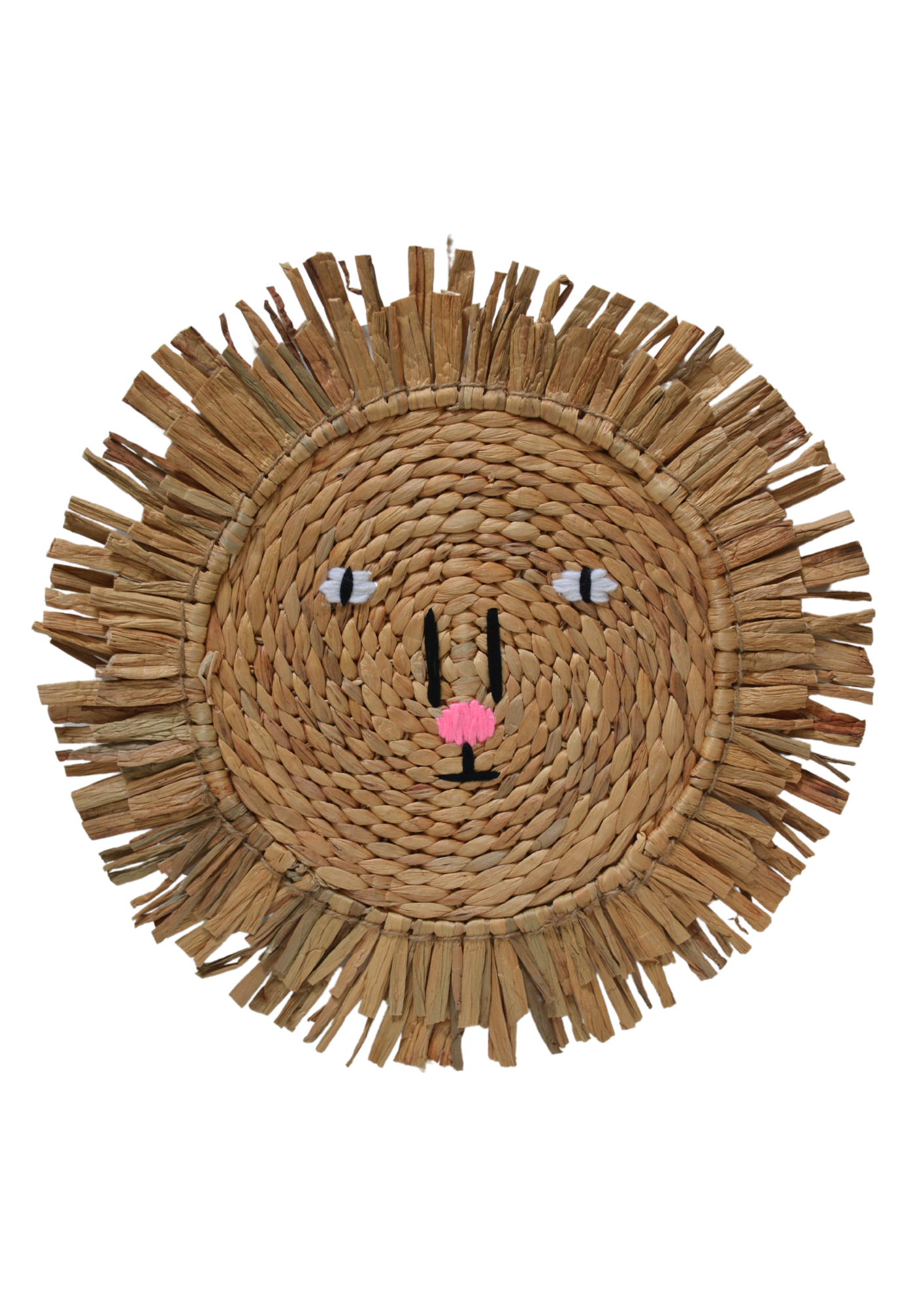 Cabeza de animal León - Decoración habitación infantil - Hippie Monkey