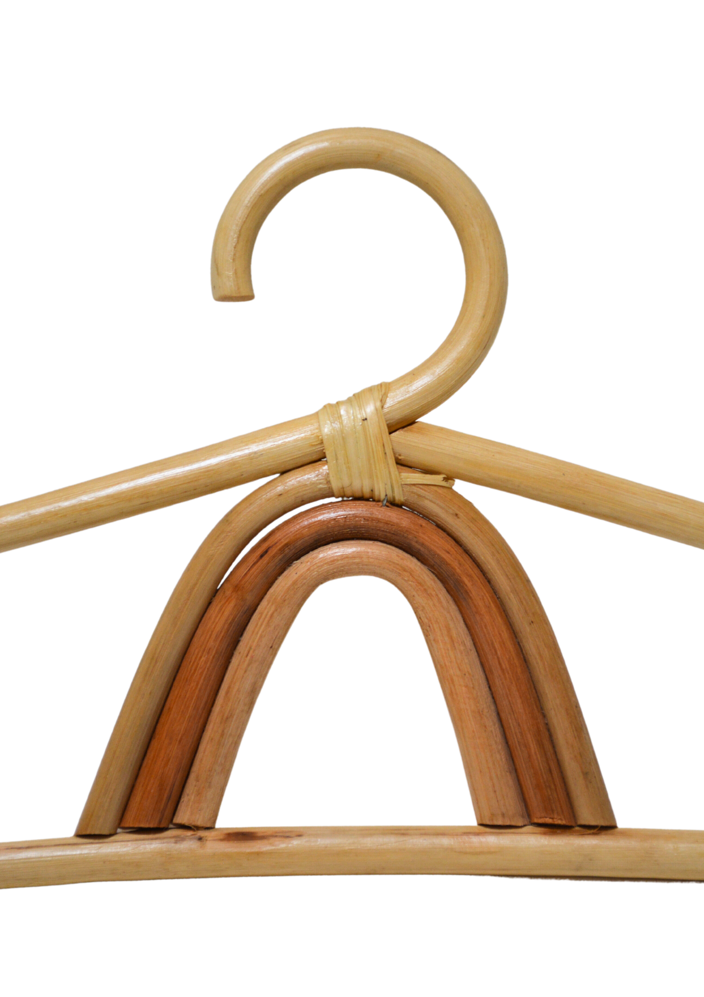 Percha de ratán arcoíris – Hippie Monkey