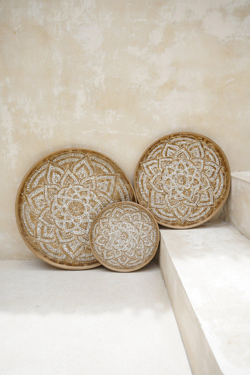 Muurmand Henna Mandala - M (30cm)