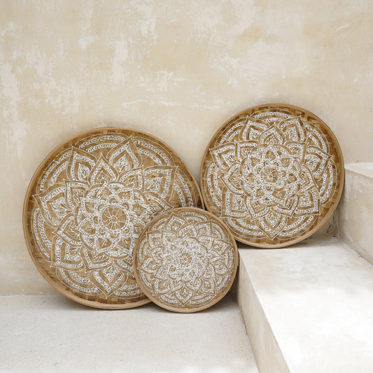 Muurmand Henna Mandala - M (30cm)