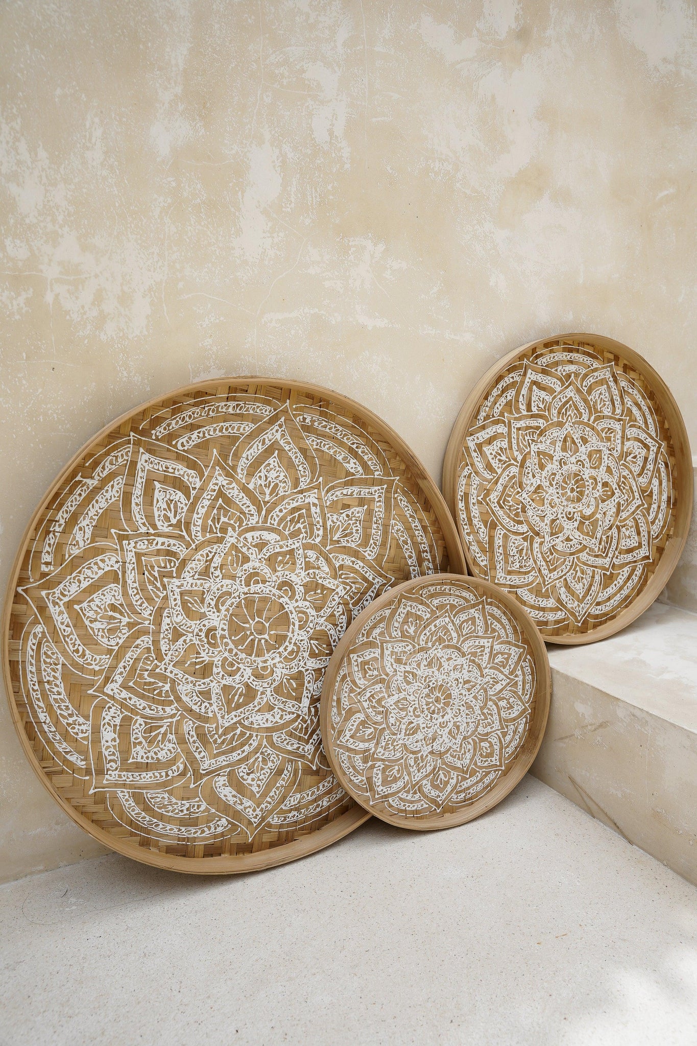 Muurmand Henna Mandala - M (30cm)