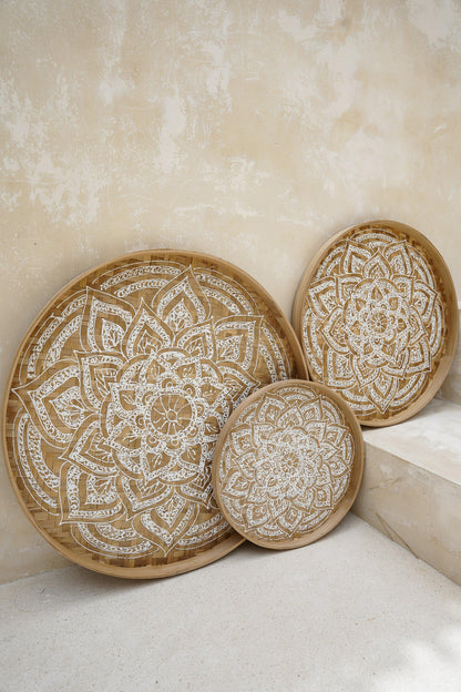Muurmand Henna Mandala - M (30cm)