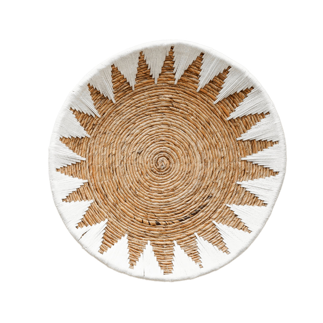 Tabla de cortar de bambú - Blanco - L - Hippie Monkey (60 cm)