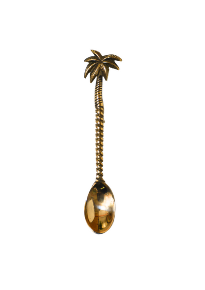 La cuchara de latón Palmtree - Hippie Aap