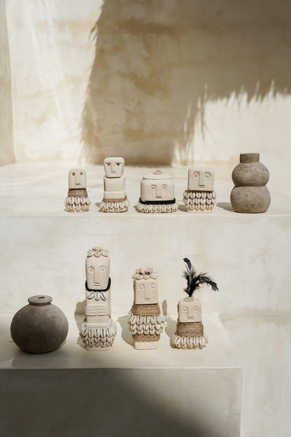 Figura de piedra - Hombres de piedra Boho - N.º 6