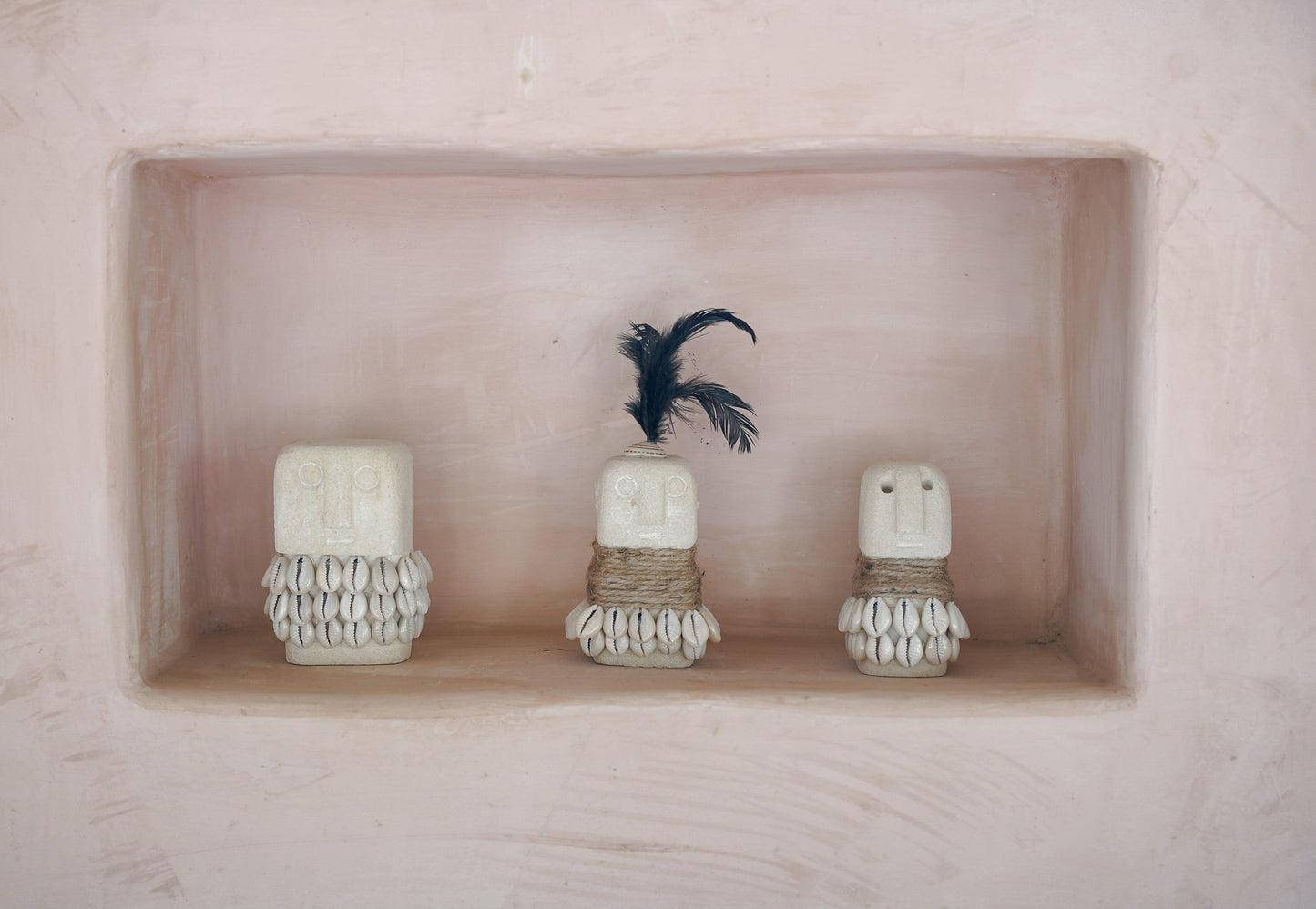 Escultura de piedra - Hombres de piedra boho - n.º 7