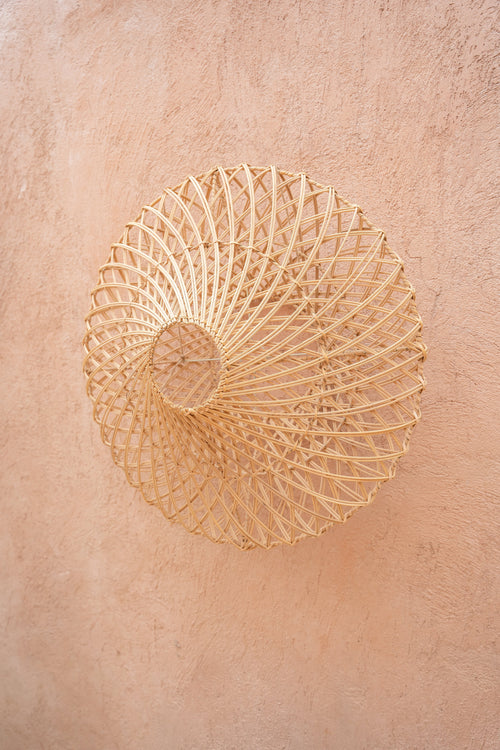 Lámpara de pared de ratán - Bulat pared – M
