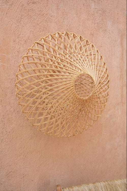 Aplique de pared de ratán - Bulat Wand – L