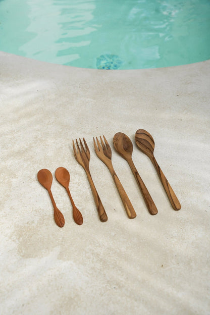 Set de cubiertos de madera - Hippie Monkey