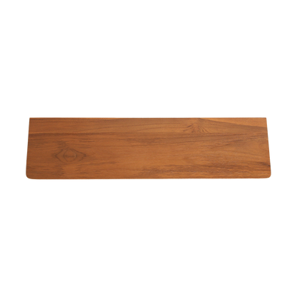 Estante de pared de teca Craftsman - 60 cm