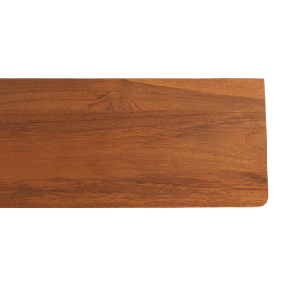 Estante de pared de teca Craftsman - 60 cm