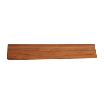 Estante de pared de teca Craftsman - 90 cm