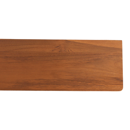 Estante de pared de teca Craftsman - 90 cm