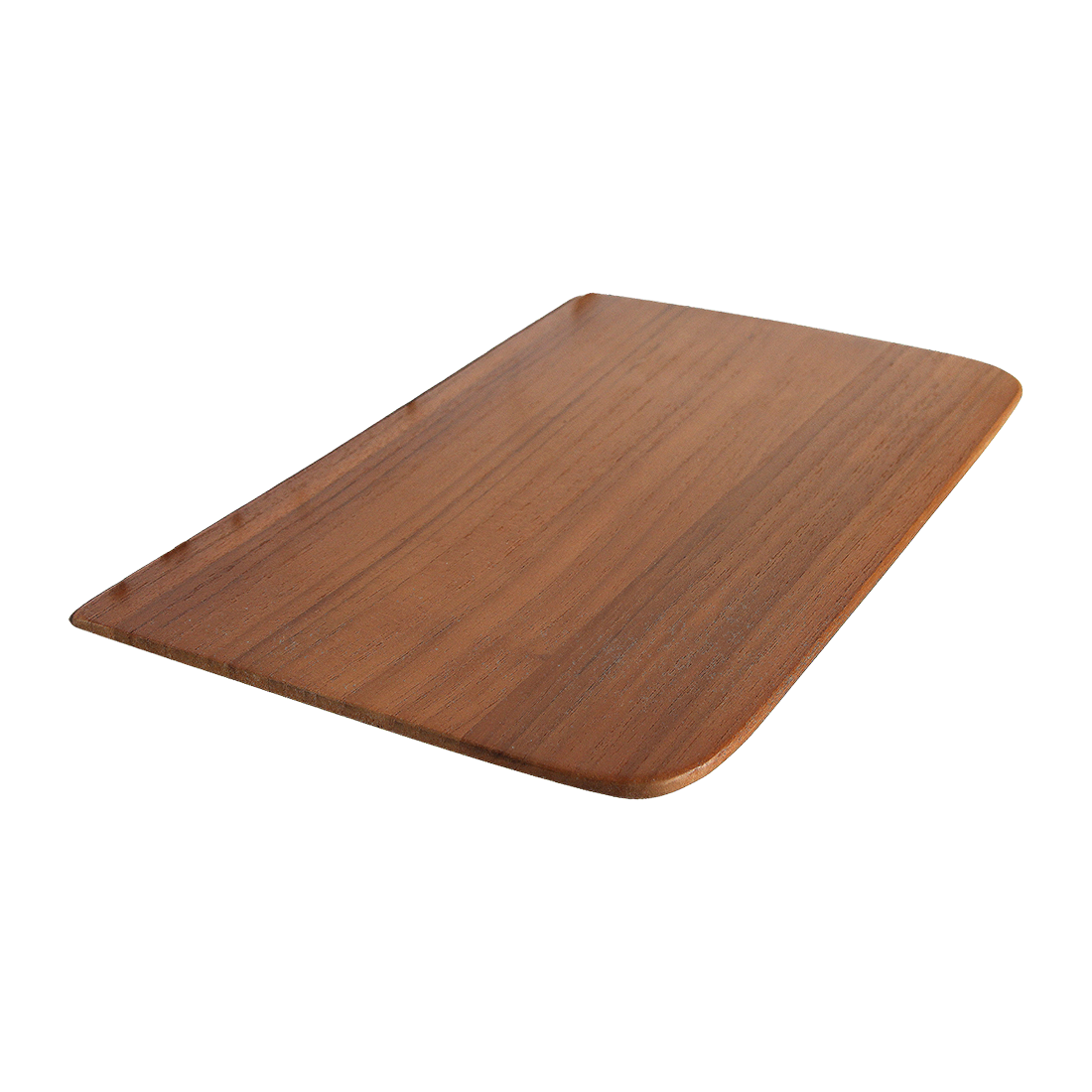 Estante de pared de teca Craftsman - juego de 2