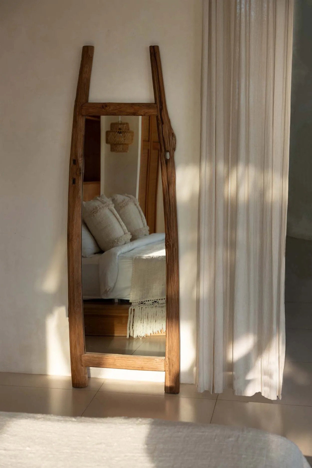 El espejo de vestidor Fabulook - natural