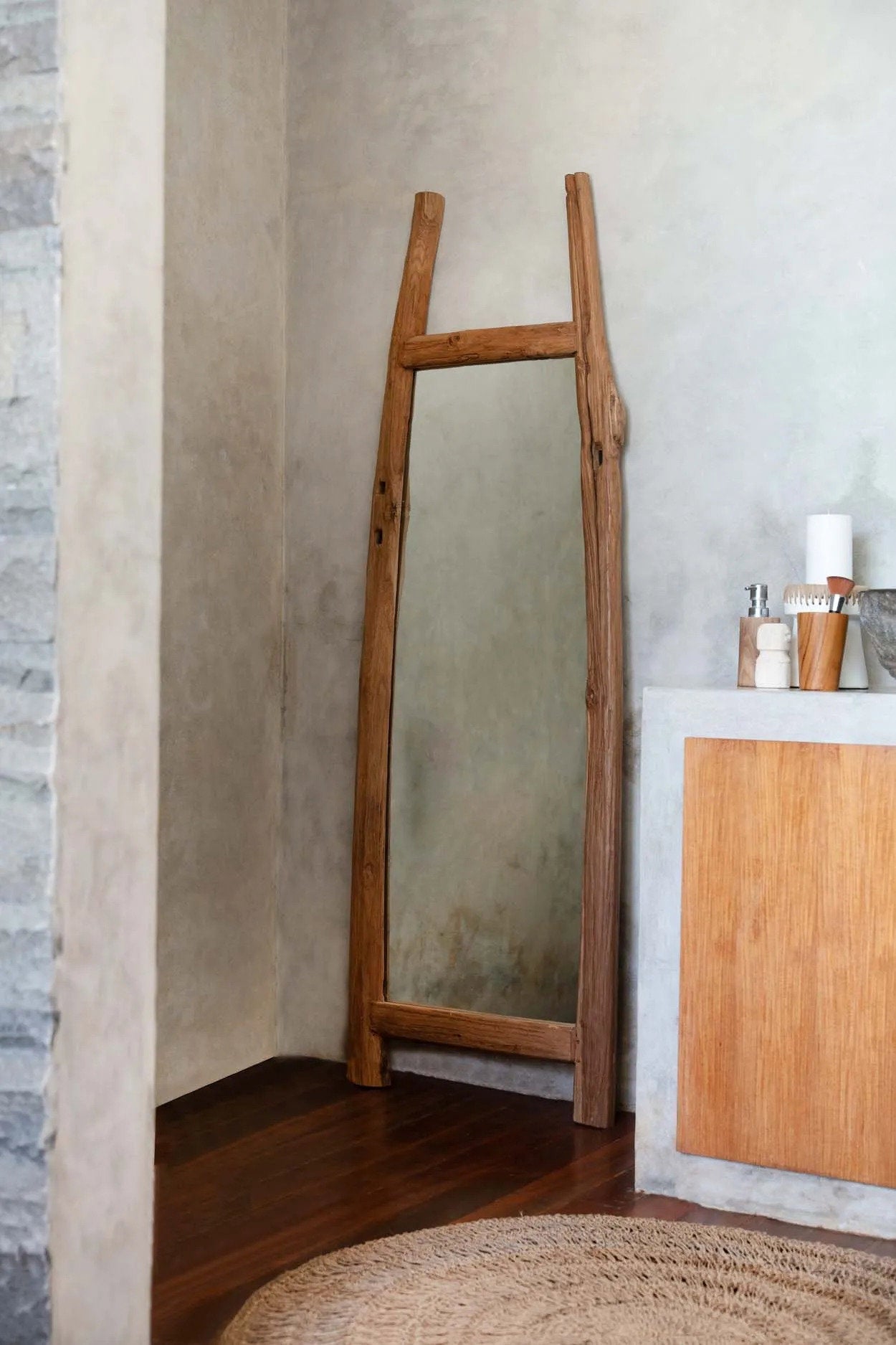 El espejo de vestidor Fabulook - natural