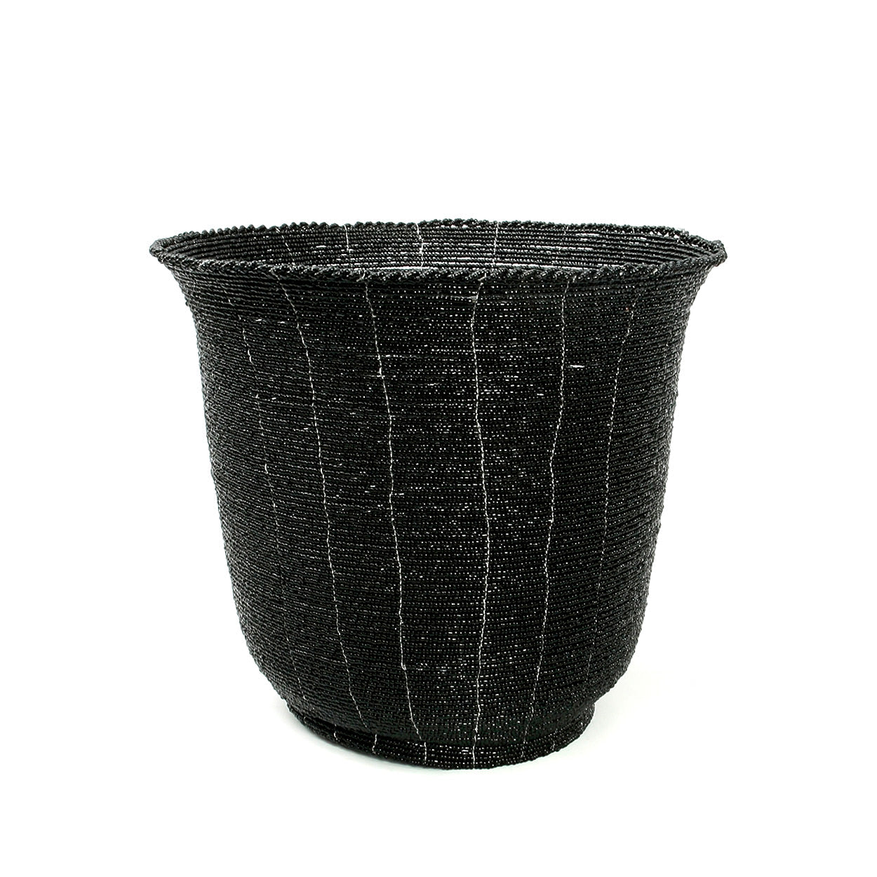 Tazón de cuentas alto - Negro - L