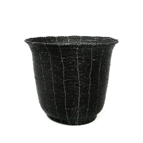 Tazón de cuentas alto - Negro - L
