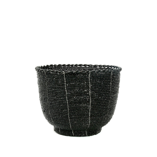 El cuenco de caramelos con cuentas - negro - M