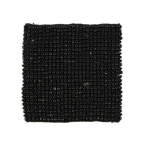 El salvamanteles Perles - Negro