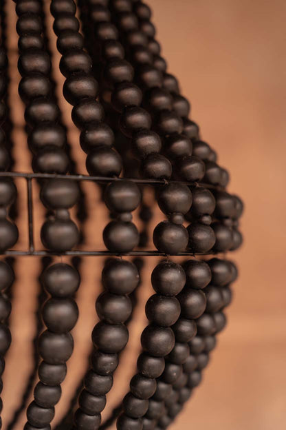 La lámpara de araña con forma de gota - Negra - M