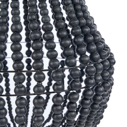 La lámpara de araña con forma de gota - Negra - M