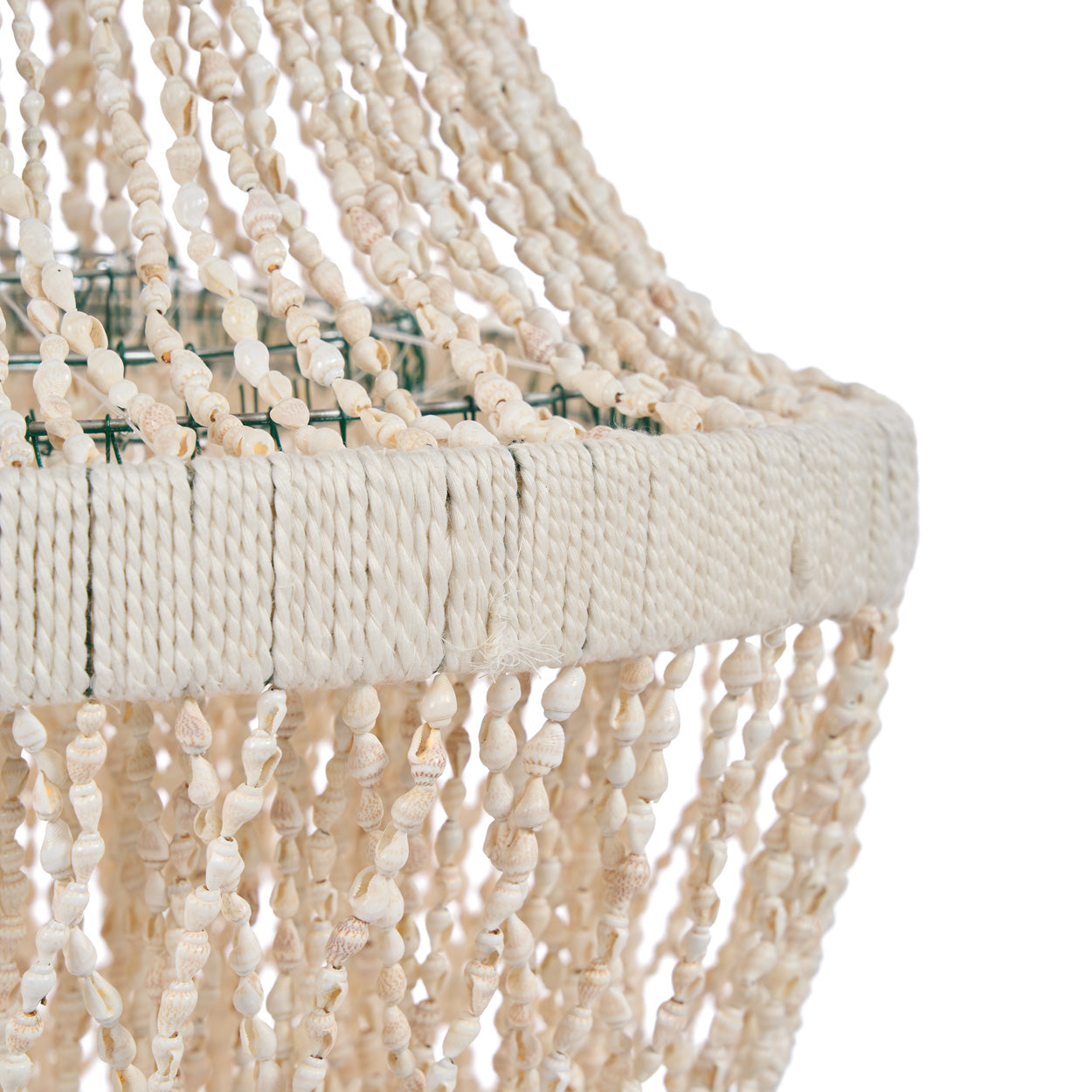 Lámpara de araña de conchas Ocean Tower - natural - L