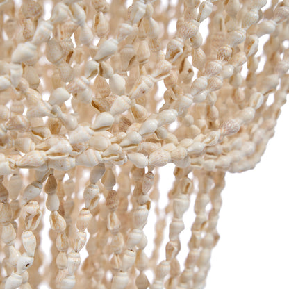 Lámpara de araña de conchas Ocean Tower - natural - L