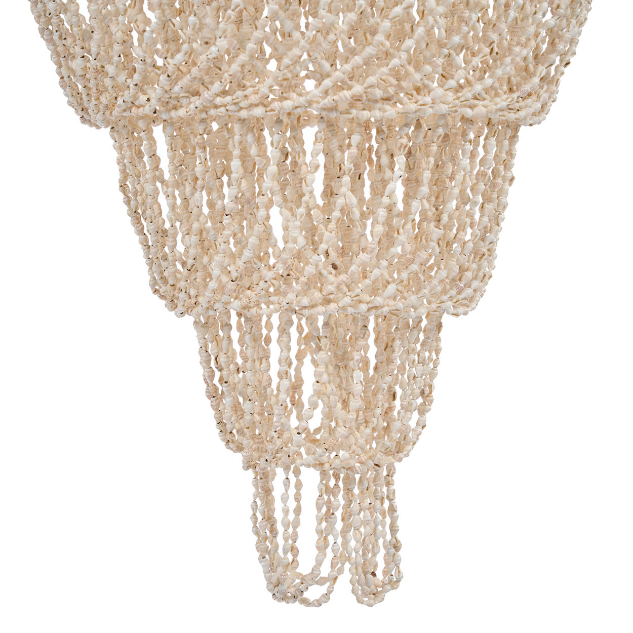 Lámpara de araña de conchas Ocean Tower - natural - L